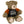 Harley-Davidson Toddler 'Big Ed' Huggy Bear Plush Stuffed Animal, Brown 9959520