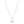 Silver necklace with a Harley-Davidson pendant on a white background