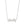 A silver script name necklace spelling 'Harley' with small clear stones, suspended on a delicate silver chain against a plain white background.