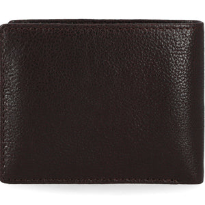 Harley-Davidson Men's Bar & Shield Plate Passcase Leather Bi-Fold Wallet, Brown MWM043/01
