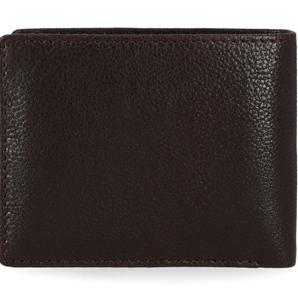 Harley-Davidson Men's Bar & Shield Plate Passcase Leather Bi-Fold Wallet, Brown MWM043/01