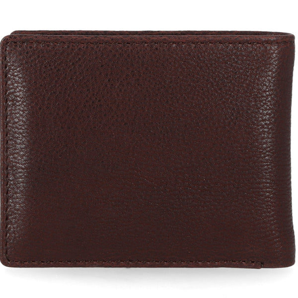 Harley-Davidson Men's Bar & Shield Plate Passcase Leather Bi-Fold Wallet, Oxford Red MWM043/20