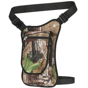 Harley-Davidson x RealTree® Women's Bar & Shield Adjustable Strap Thigh Bag, Camo MHW208/99