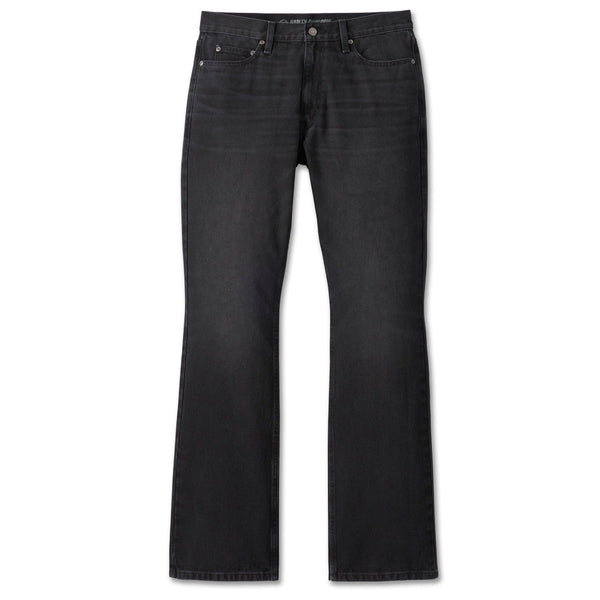 Harley-Davidson Men's Bootcut Denim Washed Jeans, Black Pants 99037-23VM