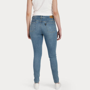 Harley-Davidson Women's High Rise Skinny Jeans, Blue Medium Indigo 99045-23VW