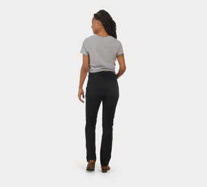 Harley-Davidson Women's High Rise Straight Leg Jeans, Black 99046-23VW