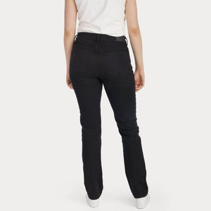 Harley-Davidson Women's High Rise Straight Leg Jeans, Black 99046-23VW