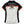 Harley-Davidson Women's Elemental Zip Front Short Sleeve Shirt, White/Black/Orange 99055-23VW
