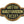 A Harley-Davidson Motor Cycles logo patch or badge with a black center, gold lettering and border, and a thin red inner outline, shown on a plain white background.