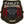 An embroidered Harley-Davidson patch featuring a black background, a gray engine illustration, red flames, and cream lettering that reads 'HARLEY-DAVIDSON' and 'LEGENDARY'.