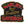 An embroidered patch featuring the Harley-Davidson logo and slogan 'Built for Freedom' with 'EST. 1903' on a black background with red and gold lettering.