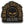 An embroidered Harley-Davidson patch featuring a black background with a gold skull in the center, the words 'Harley-Davidson' in gold around the top, and 'LIVE TO RIDE RIDE TO LIVE' with numbers '19' and '03' in white and gold at the bottom.