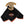 Harley-Davidson Infant Bar & Shield 'Cuddles' Blanket Pal Doggy Plush, Black,