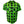 Green and black checkered shirt on a white background