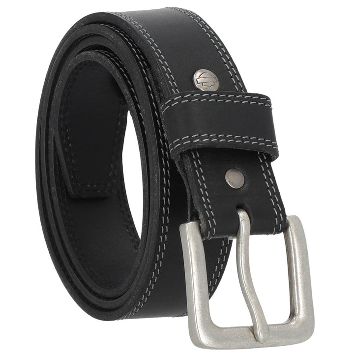 Harley-Davidson Men's MOD Core Double Stitched Belt, Black BMM008/08