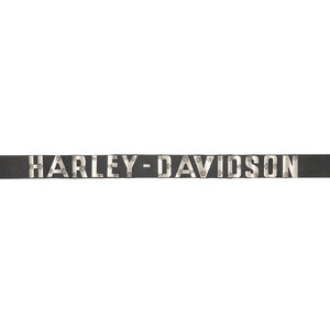 Harley-Davidson Men's Metal H-D Letters Genuine Leather Belt, Black BMM083/08