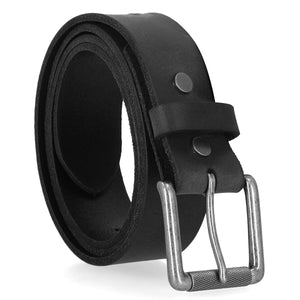 Harley-Davidson Men's Repeat Willie G. Skull Leather Belt, Black BMM085/08