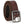 Harley-Davidson Women's Hammer Studded Genuine Leather Belt, Brown BMW043/01