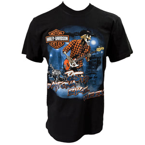Teddy Morse's Daytona Harley-Davidson Men's Rockstar Bike Week 2026 Short Sleeve Shirt, Black
