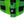 Demons Behind Me Men's Incredible H Light Weight 4 Way Stretch Button-Up Short Sleeve Shirt, Green/Black HGBU001