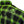Demons Behind Me Men's Resurgence 2.0 Limited Edition Premium Flannel Button-Up Long Sleeve Shirt, Green/Black NG002