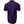 Black shirt with purple grid pattern on a white background