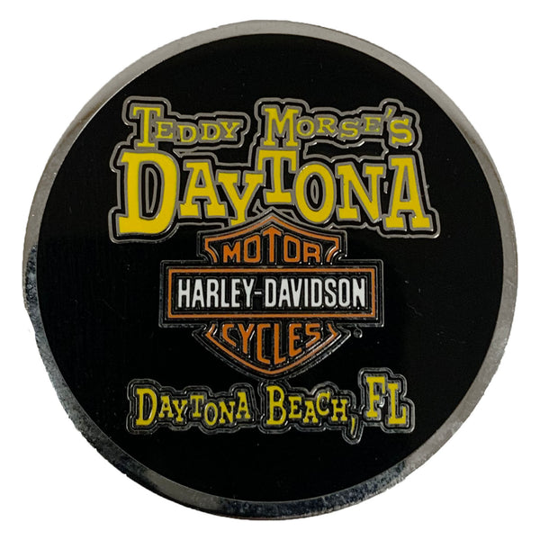 Teddy Morse's Daytona Harley-Davidson Exclusive Fink Shark Wave Challenge Coin, Metal HD203994