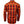 Demons Behind Me Men's Harvest 2.0 Limited Edition Button-Up Long Sleeve Flannel Shirt, Orange HR002