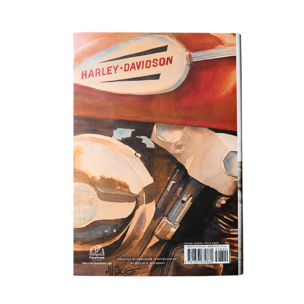 Harley-Davidson Willie G. Davidson Memoir - "Ride Free" Hardcover Book, 288 Pages