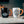 Harley-Davidson Outlined Flames 15 oz. Color Changing Ceramic Coffee Mug Set, White/Black HDL-18629