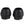 Harley-Davidson Willie G. Skull Set Of 2 Ceramic Sculpted Shot Glass Set, Black Finish HDL-18835