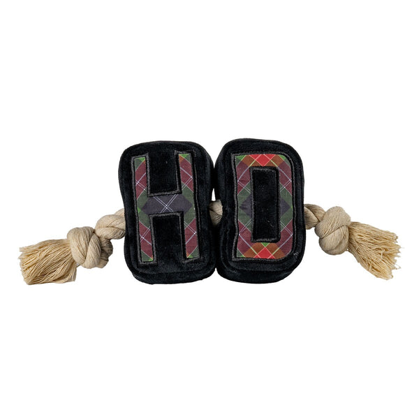 Harley-Davidson Pet Holiday H-D Plush Rope Dog Toy, Christmas Plaid HDX-90240