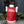 Bottle wrapped in a red 'Santa Express' bag with white fur trim, set against a Christmas-themed background.