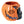 Harley-Davidson Skull O'Lantern Custom Sculpted Ceramic Candy Dish Black/Orange HDX-98556