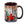 Harley-Davidson Holiday Biker Santa Full Wrap 15 oz. Christmas Ceramic Mug, Black HDX-98689