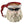Harley-Davidson Sculpted Biker Santa 28 oz. Ceramic Mug, Santa Face HDX-98690