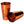 Harley-Davidson Halloween 2025 Scripted H-D W/ Bats Pint Glass Set, Orange HDX-98755