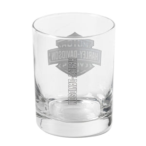 Harley-Davidson Americana RWB B&S Logo DOF 14 oz. Single Glass, HDX-98761