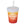Harley-Davidson Kids' Bar & Shield Logo BPA-Free Silipint 8 oz. Staw Cup, Red/Orange Ombre HDX-98765