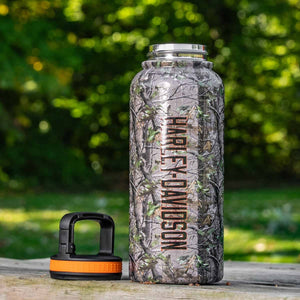 Harley-Davidson x Realtree® APG Double-Wall Insulated Stainless Steel  35 oz. Travel Water Bottle, Camouflage HDX-98767