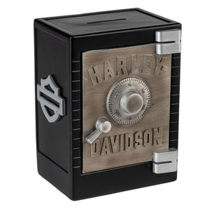 Harley-Davidson Custom Tooled Resin Metallic Finish Safe Bank, HDX-99371