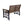 Harley-Davidson Open Bar & Shield UV Coated Pine Wood Outdoor Bench, HDX-99377
