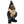 Gnome figurine wearing a Harley-Davidson hat and leather jacket on a white background HDX-99392