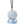 Harley-Davidson Christmas Dated 2026 Miniature Ice Sculpture Snow Globe, Light Blue HDX-99412