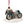 Harley-Davidson Christmas Dated 2026 Custom Sculpted Hand Painted Biker Santa Hanging Ornament, HDX-99414