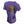 Teddy Morse's Daytona Harley-Davidson Women's Biketoberfest 2025 Thorn Bats Short Sleeve Shirt, Purple