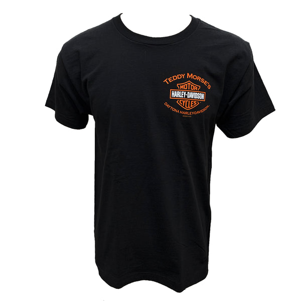 Teddy Morse's Daytona Harley-Davidson Men's Every Week Bike Week Short Sleeve Shirt, Black
