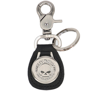 Harley-Davidson Wille G. Skull Medallion Key Fob, Keychain MAU212/08