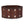 Harley-Davidson Men's Ribbed Studded Leather Cuff Bracelet Adjustable Wristband, Brown MAU606/01