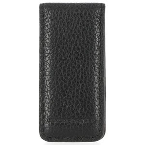 Harley-Davidson Men's Willie G Skull Leather Magnetic Money Clip, Black MAU-802-08